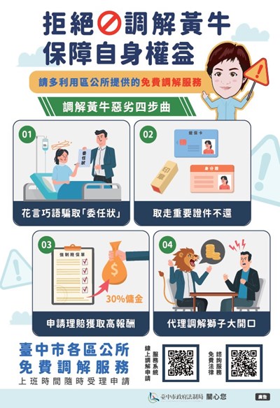 拒絕調解黃牛-保障自身權益