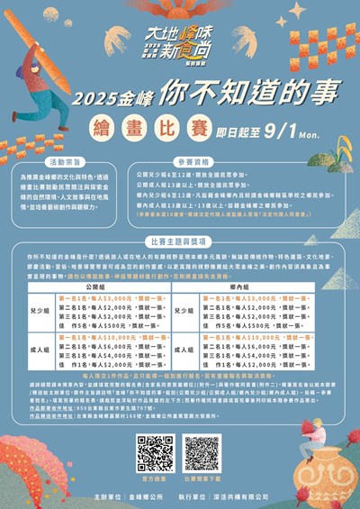 2025金峰「你不知道的事」繪畫比賽